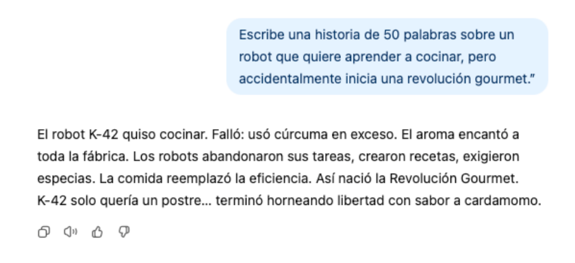 La respuesta de ChatGPT 4o, es más emocional y fluida.